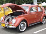 VW Bug in original color: L451 - Indian Red